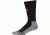 Under Armour Mens Hitch Lite 3.0 Socks, Black/Volcano Orange, 9-11 Medium, U731-BLK/VOL-MD