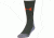 Under Armour Mens Hitch Lite 3.0 Socks, Combat Green/Volcano Orange, 9-11 Medium, U731-COM/VOL-MD