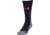 Under Armour Mens Hitch Lite 3.0 Socks, Dark Navy/Volcano Orange, 9-11 Medium, U731-DKN/VOL-MD