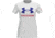 Under Armour New Freedom Logo T-Shirt - Womens, White, Small, 1370815100SM