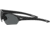 Under Armour Playmaker Sunglasses with Matte Black Frame and Grey Lens, Medium, UA0001GS 003-KA