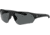 Under Armour Playmaker Sunglasses with Matte Black Frame and Grey Lens, Medium, UA0001GS 003-KA