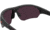 Under Armour Playmaker Sunglasses with Matte Black/Grey Frame and Orange Mirror Lens, Medium, UA0001GS RC2-7F