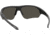 Under Armour Playmaker Sunglasses with Shiny Black/Grey Frame and Silver Mirror Lens, Medium, UA0001GS 807-QI