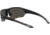 Under Armour Playmaker Sunglasses with Shiny Black/Grey Frame and Silver Mirror Lens, Medium, UA0001GS 807-QI