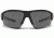 Under Armour Rival Freedom Sunglasses, Satin Black/Charcoal Gray Frame, Gray Lens U8613090-010900