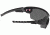 Under Armour Rival Freedom Sunglasses, Satin Black/Charcoal Gray Frame, Gray Lens U8613090-010900