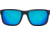Under Armour UA Assist Sunglasses, Gray with Blue Multiflec Lens, Satin Black, One Size Fits Most, UA8600101-010161