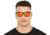 Under Armour UA Assist Sunglasses, Gray with Orange Mirror Lens, Satin Black, One Size Fits Most, UA8600101-010141