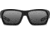 Under Armour UA Battlewrap Sunglasses, Gray Lens, Satin Black, One Size Fits Most, UA8630081-010100