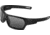 Under Armour UA Battlewrap Sunglasses, Gray Lens, Satin Black, One Size Fits Most, UA8630081-010100