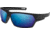 Under Armour UA Battlewrap Sunglasses, Off-Shore Lens, Satin Black, One Size Fits Most, UA8650081-010167