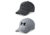 Under Armour UA Heathered Blitzing 3.0 Caps - Men's, Black, Steel