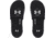 Under Armour UA Ignite V SL Sandals - Mens, Black//White, 12, 1287318-001-12