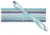 Under Armour UA Mini Headband 6-Pack, Radial Turquoise, One Size Fits All, 1286016482OSFA