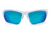 Under Armour UA Octane Sunglasses, Blue Multiflection Lens, Shiny White, One Size Fits Most, UA8600094-100961