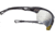 Under Armour UA Octane Sunglasses, Game Day with Chrome Multiflection Lens, Shiny Black, One Size Fits Most, UA8600094-000933