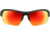 Under Armour UA Octane Sunglasses, Orange Baseball Tuned Lens, Satin Black, One Size Fits Most, UA8650094-010144