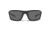 Under Armour UA Powerbrake Sunglasses, Gray Lens, Shiny Black, One Size Fits Most, UA8630105-000108