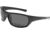 Under Armour UA Powerbrake Sunglasses, Gray Lens, Shiny Black, One Size Fits Most, UA8630105-000108