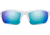 Under Armour UA Propel Sunglasses, Blue Multiflection Mirrored Lens, Satin White, One Size Fits Most, UA8600106-111861
