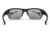 Under Armour UA Propel Sunglasses, Gray Polarized Lens, Shiny Black, One Size Fits Most, UA8640106-000118