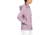Under Armour UA Rival Fleece Sportstyle LC Sleeve Graphic Hoodie - Womens, Pink Fog, Large, 1348559694LG