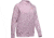 Under Armour UA Rival Fleece Sportstyle LC Sleeve Graphic Hoodie - Womens, Pink Fog, Large, 1348559694LG