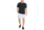 Under Armour UA Tac Charged Cotton T-Shirt - Mens, Black, Medium, 1316934001MD