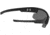 Under Armour Youth Nitro L Sunglasses, Black/Silver Frame,Gray Multiflection Lens U8600048-018801