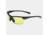 Under Armour Zone 2.0, Wwp, Satin Black w/Gray, Yellow &amp; Clear Lenses, U8631050-010195