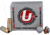 Underwood Ammo 9mm Luger 147 Grain Jacketed Hollow Point Nickel Plated Brass Cased Pistol Ammo, 20 Rounds, 135