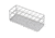 UNICO Test Tube Rack, Stainless Steel, 20 Place, 18mm Dia. Holes, 54720