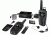 Uniden 37 Mile Two Way Radios Submersible, Gray/Black SX377-2CKHS