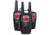 Uniden SX307 Two Way Radios, Black SX307-3C