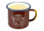 United By Blue Mountains Are Calling Enamel Candle Mug, Terracotta, One Size, 709-001-08813