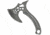 United Cutlery Black Legion Fantasy Stonewash Throwing Axe,5in w/Nylon Sheath BV285