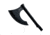 United Cutlery Honshu Midnight Forge Karito Battle Axe, UC3401B