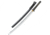 United Cutlery Longquan Master Katana Sword, black and gold handle, silver blade, 39 1/2&quot; UC3193