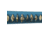 United Cutlery Shikoto Teal Wakizashi, 30.75in Overall, 19.38in T10 High-Speed Tool Steel Blade, Wooden Storage Box, Black Wood Scabbard, UC3238