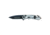 United Cutlery United Air Patrol Assist Folder Knive, 3 1/2in Anodized Stainless Steel Tanto-Point Blade, Aluminum Handle, Silver, UC2706