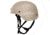 United Shield ACH Ballistic Helmet Level IIIA LE Style Mid Cut w/ 4pt Harness System, Tan, XL ACH-MICH LE - MID CUT-TN-XL