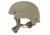 United Shield ACH Ballistic Helmet Level IIIA Military Style Mid Cut w/ 4pt Harness System, Tan, Medium ACH-MICH MIL- MID CUT-TN-MD