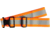 United States Tactical Reflective Elastic Belt, Orange, UST-BLT00906