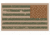 United States Tactical Sticker - Reverse USA Combat Flag, BS-772