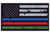United States Tactical Sticker - USA Flag - RBG Line, BS-771
