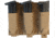 United States Tactical Triple Pistol Mag Pouch, Coyote, UST-MOL03002
