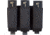 United States Tactical Rifle Mag Pouch, Triple, Black, UST-MOL02901