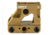 Unity Tactical FAST Trijicon MRO Mount, 2.26" Optical Height,  MRO/MRO-HD Footprint, Anodized Finish, FDE, FST-MROF