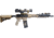 Unity Tactical Low Power Variable Optic Scope Mount, 30mm, 2.05 Centerline, FDE, FST-S30205F